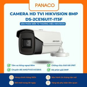 Camera HD TVI Hikvision 8MP DS-2CE16U1T-IT5F