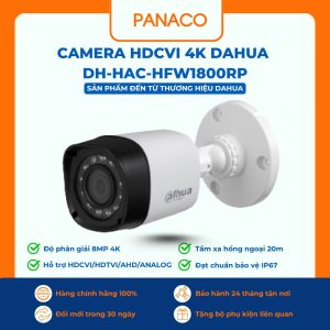 Camera HDCVI 4K Dahua DH-HAC-HFW1800RP