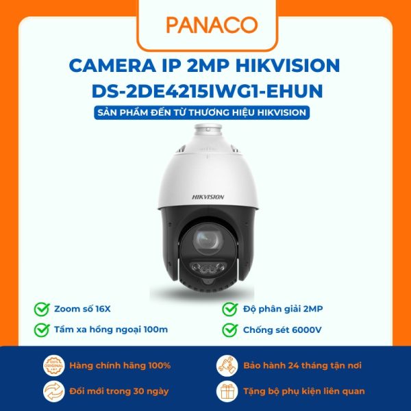 Camera IP 2MP HIKVISION DS-2DE4215IWG1-EHUN