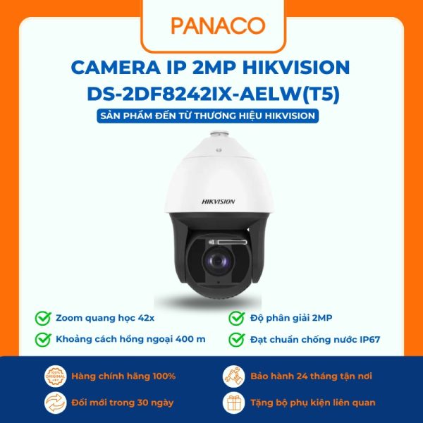 Camera IP 2MP HIKVISION DS-2DF8242IX-AELW(T5)