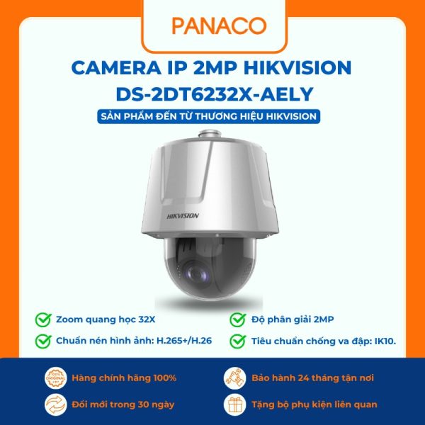 Camera IP 2MP HIKVISION DS-2DT6232X-AELY