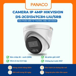 Camera IP 4MP HIKVISION DS-2CD1347G3H-LIU/SRB