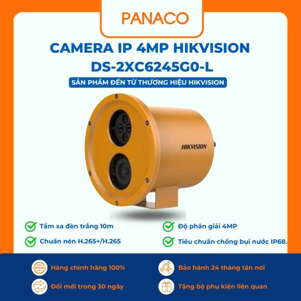 Camera IP 4MP HIKVISION DS-2XC6245G0-L