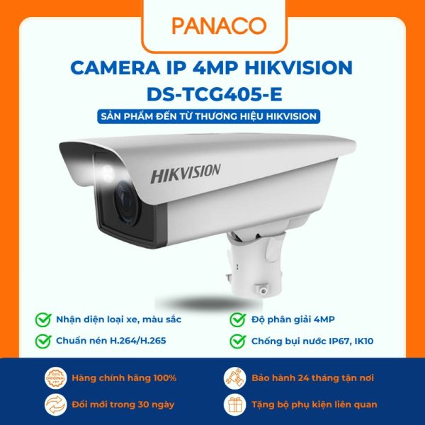 Camera IP 4MP HIKVISION DS-TCG405-E