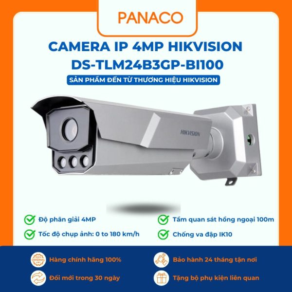 Camera IP 4MP HIKVISION DS-TLM24B3GP-BI100