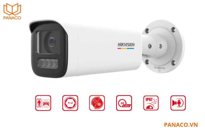 Camera IP 4MP Hikvision DS-2CD1B47G3H-LIU/SRB