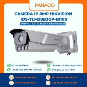 Camera IP 8MP HIKVISION iDS-TLM28B3GP-BI100