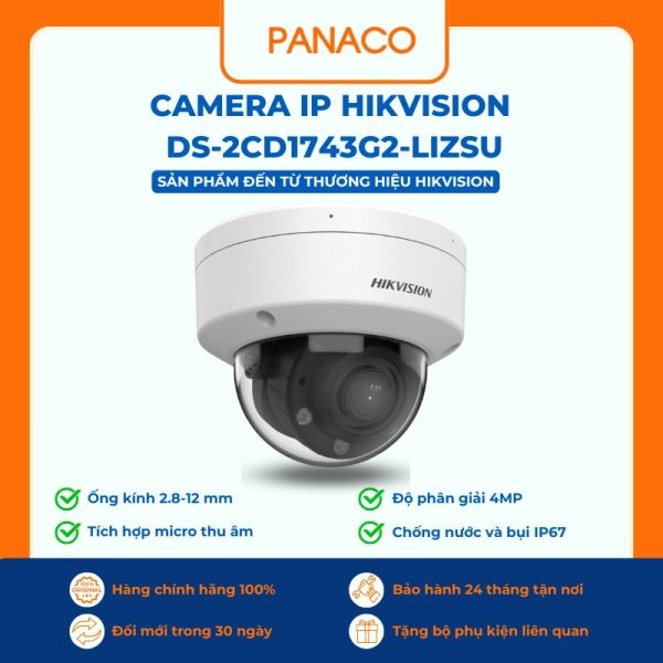 Camera IP HIKVISION DS-2CD1743G2-LIZSU