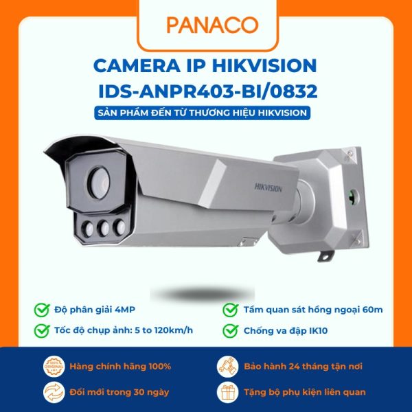 Camera IP Hikvision iDS-ANPR403-BI/0832