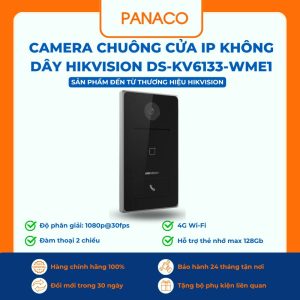 Camera chuông cửa IP không dây Hikvision DS-KV6133-WME1
