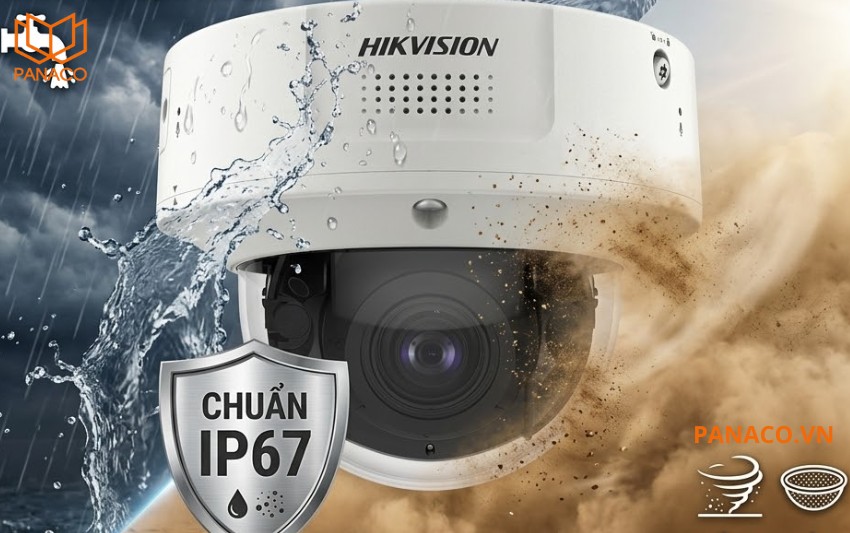 iDS-2CD7146G0-IZ(H)S(Y) đạt chuẩn bảo vệ IP67