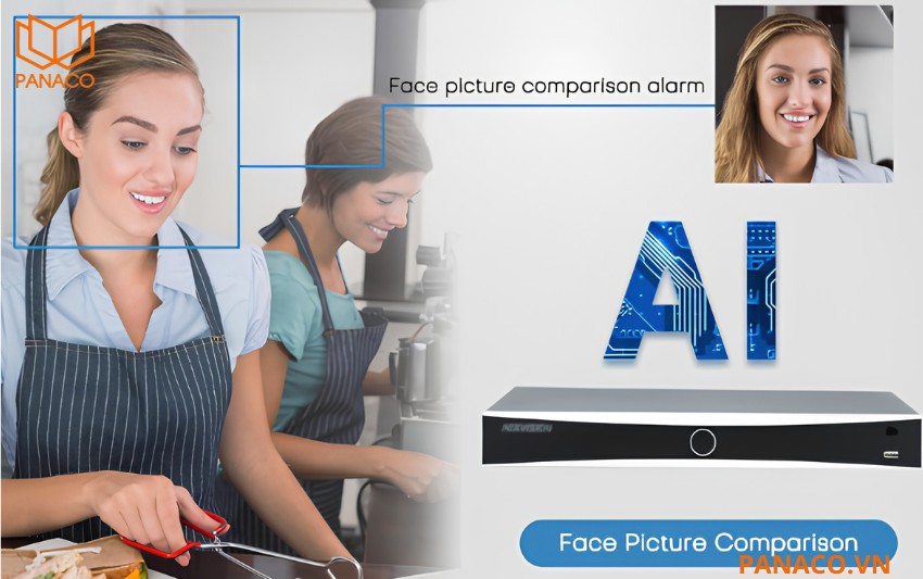 DH-XVR5108HS-I3_T hỗ trợ AI giúp nâng cao hiệu quả giám sát