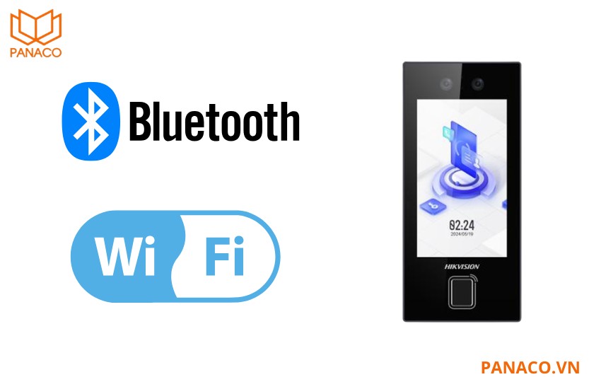 DS-K1T344MBFWX-E1 kết nối không dây linh hoạt và tiện lợi