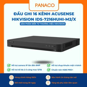 Đầu ghi 16 kênh Acusense Hikvision iDS-7216HUHI-M2/X