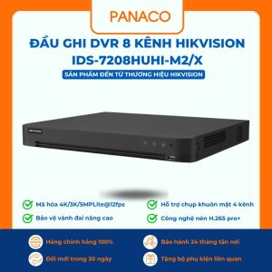 Đầu ghi DVR 8 kênh Hikvision iDS-7208HUHI-M2/X