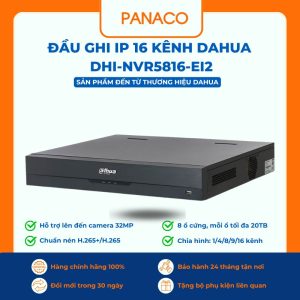 Đầu ghi IP 16 kênh DAHUA DHI-NVR5816-EI2