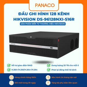 Đầu ghi hình 128 kênh HIKVISION DS-96128NXI-S16R