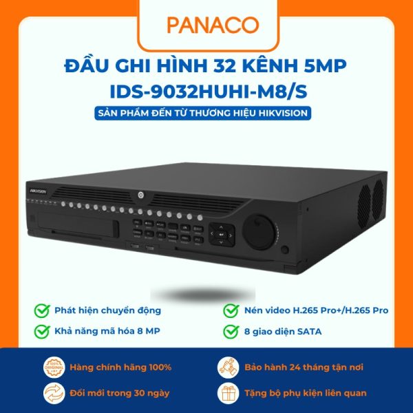 Đầu ghi hình 32 kênh 5MP iDS-9032HUHI-M8/S