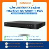 Đầu ghi hình 4K 8 kênh Hikvision iDS-7208HTHI-M2/S