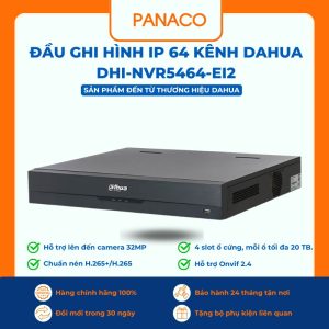 Đầu ghi hình IP 64 kênh DAHUA DHI-NVR5464-EI2