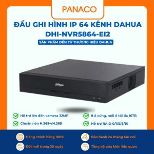 Đầu ghi hình IP 64 kênh DAHUA DHI-NVR5864-EI2