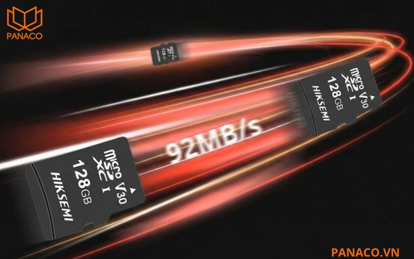 HS-TF-D1(STD)_128G hỗ trợ tốc độ đọc lên đến 92MB_s
