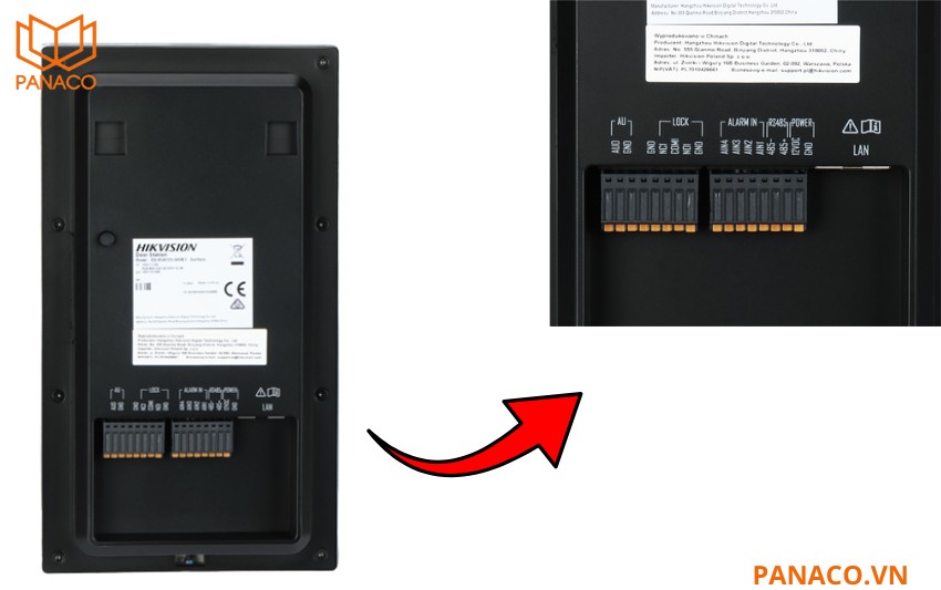 Hỗ trợ kết nối mạng và RS-485