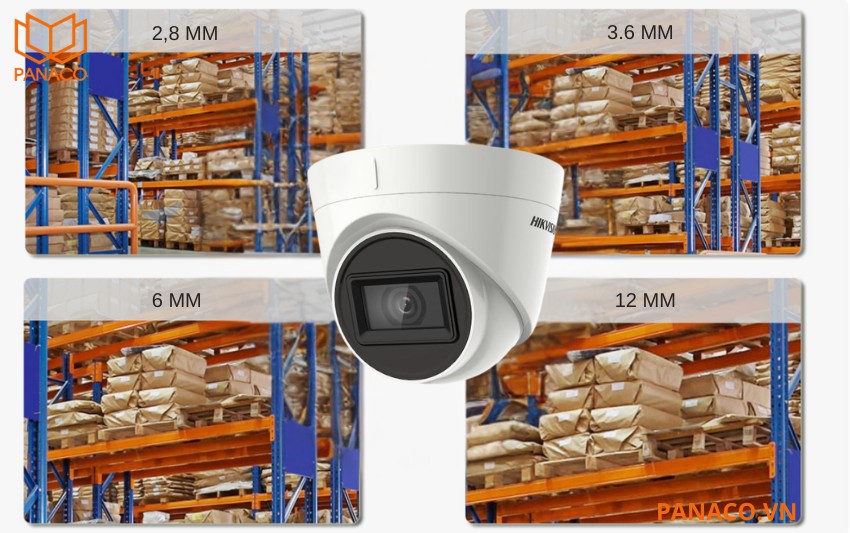 Hỗ trợ nhiều tùy chọn ống kính cho từng nhu cầu quan sát