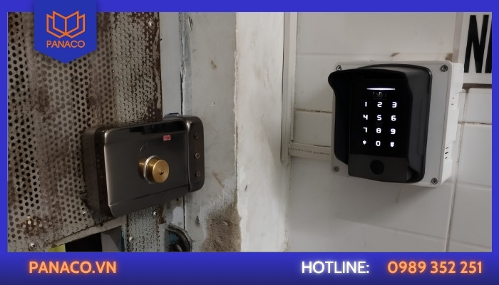 Lắp khóa vân tay Laffer cho nhà trọ phường Phú Hòa, Thủ Dầu Một, Bình Dương