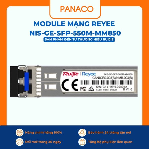 Module mạng Reyee NIS-GE-SFP-550M-MM850