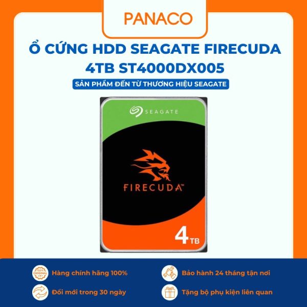 Ổ cứng HDD Seagate FireCuda 4TB ST4000DX005