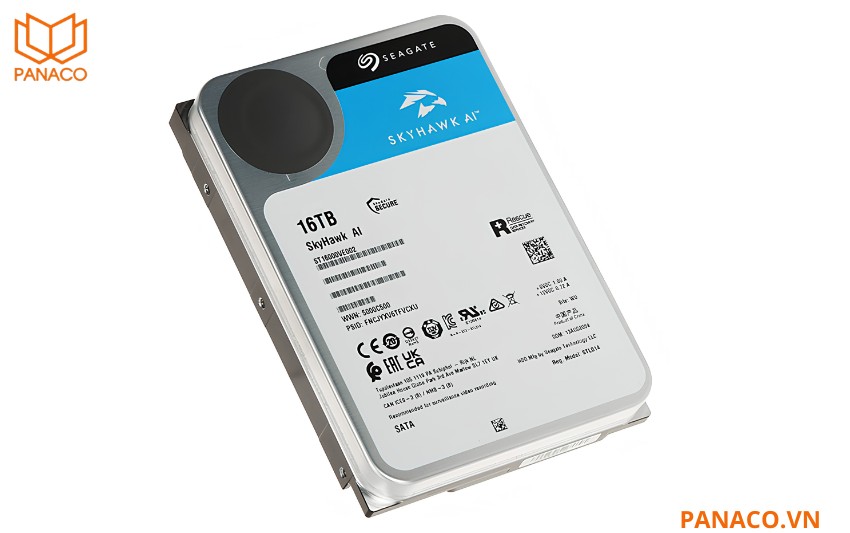Ổ cứng giám sát SEAGATE SkyHawk AI 16TB ST16000VE002