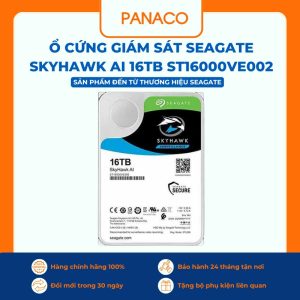 Ổ cứng giám sát SEAGATE SkyHawk AI 16TB ST16000VE002