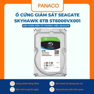 Ổ cứng giám sát SEAGATE Skyhawk 6TB ST6000VX001