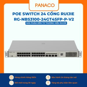 PoE Switch 24 cổng Ruijie RG-NBS3100-24GT4SFP-P-V2