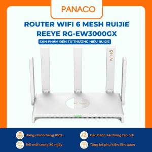 Router Wifi 6 Mesh Ruijie Reeye RG-EW3000GX