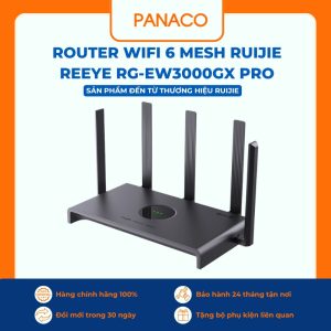 Router Wifi 6 Mesh Ruijie Reeye RG-EW3000GX PRO