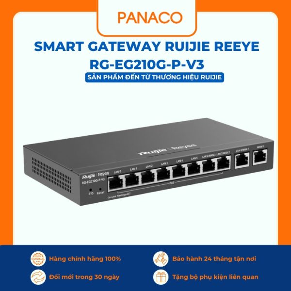 Smart Gateway Ruijie Reeye RG-EG210G-P-V3