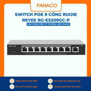 Switch POE 9 cổng Ruijie Reyee RG-ES209GC-P