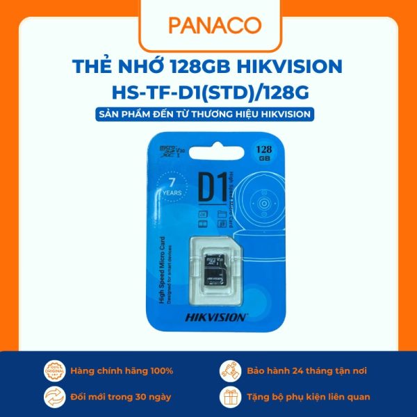 Thẻ Nhớ 128GB Hikvision HS-TF-D1(STD)/128G