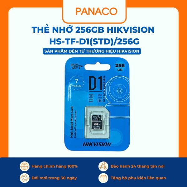 Thẻ Nhớ 256GB Hikvision HS-TF-D1(STD)/256G