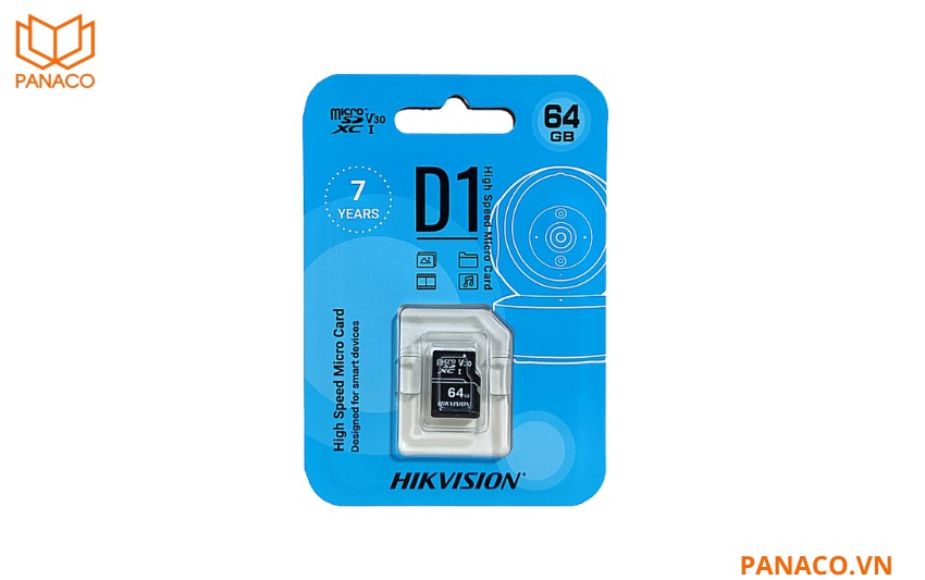Thẻ nhớ MicroSD Hiksemi 64GB HS-TF-D1(STD)/64G