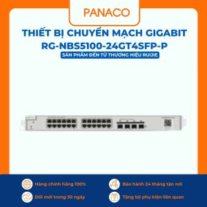 Thiết bị chuyển mạch Gigabit RG-NBS5100-24GT4SFP-P