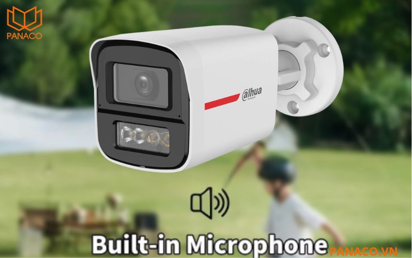Tích hợp mic kép cho khả năng thu âm rõ ràng