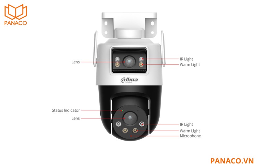 Tích hợp mic, loa và cảnh báo chủ động