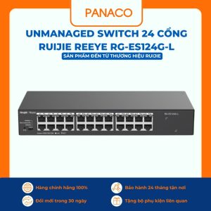 Unmanaged switch 24 cổng Ruijie Reeye RG-ES124G-L