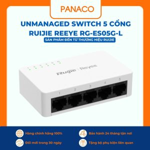 Unmanaged switch 5 cổng Ruijie Reeye RG-ES05G-L