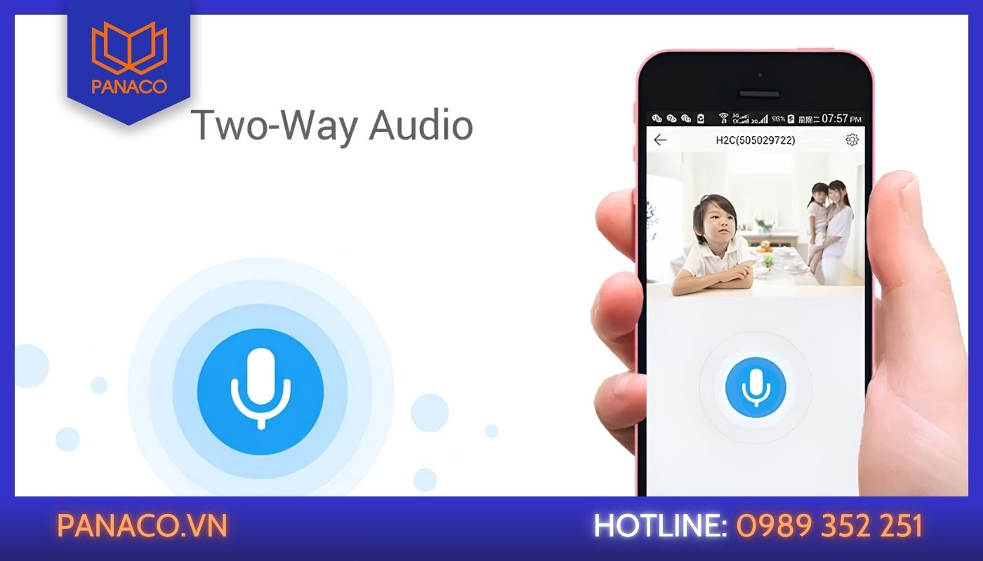 Đàm thoại 2 chiều Ezviz