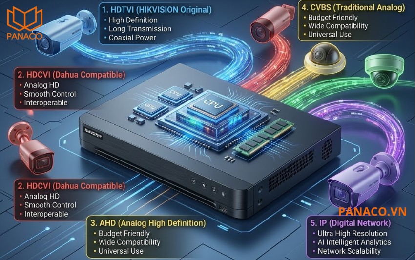 iDS-7208HTHI-M2_S thích ứng mọi hệ thống
