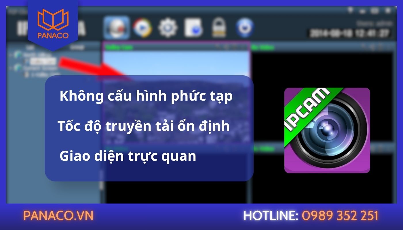 Cài đặt phần mềm xem camera P2P dễ